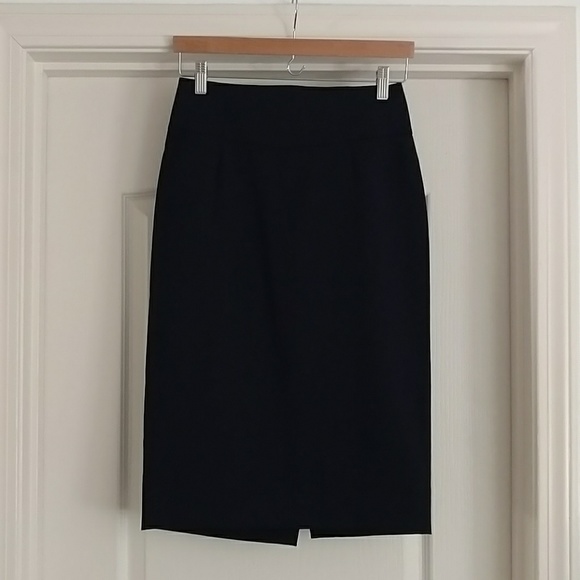 J. Crew Dresses & Skirts - J. Crew high waisted pencil skirt, navy